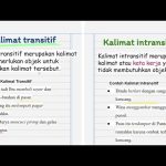 Kalimat Transitif dan Intransitif jika dijadikan Kalimat Aktif Bagaimana? arti dan contoh kalimat transitif dan intransitif