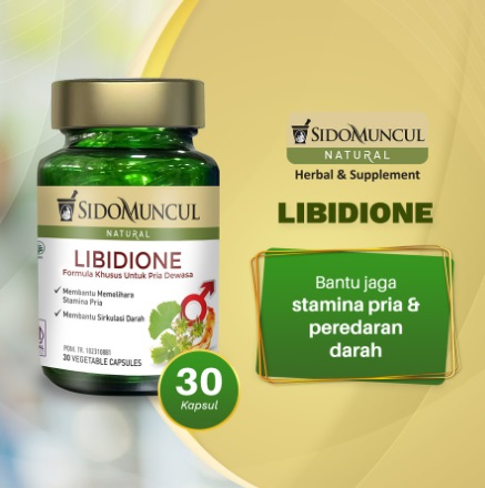 harga, dosis dan aturan pakai Sido Muncul Libidione