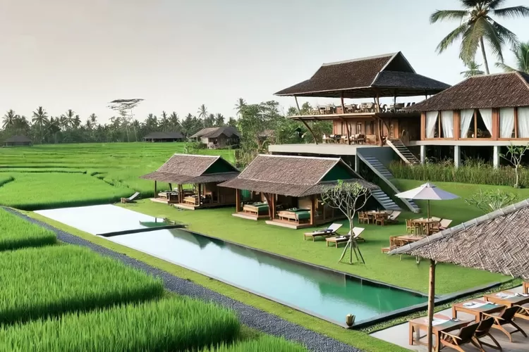hotel tepi sawah farmhouse