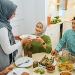 meja makan lebaran