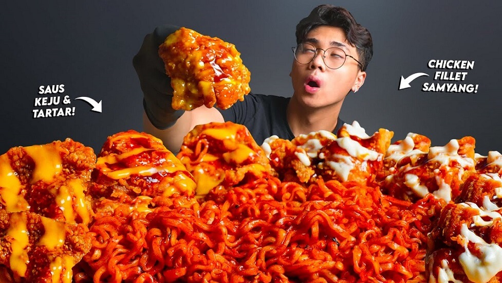 video mukbang viral
