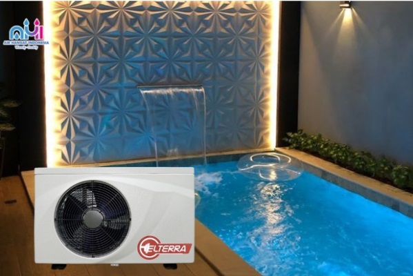 cara pasang pemanas air kolam renang